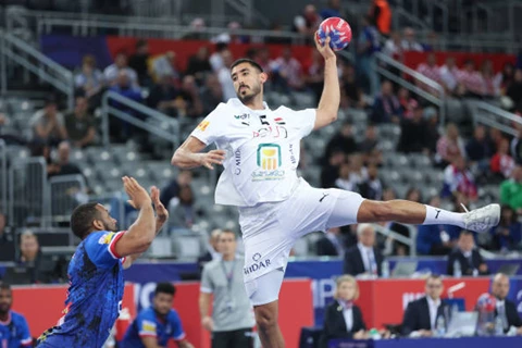 أبرز لقطات انتصار منتخب مصر لكرة اليد أمام كاب فيردي (صور)